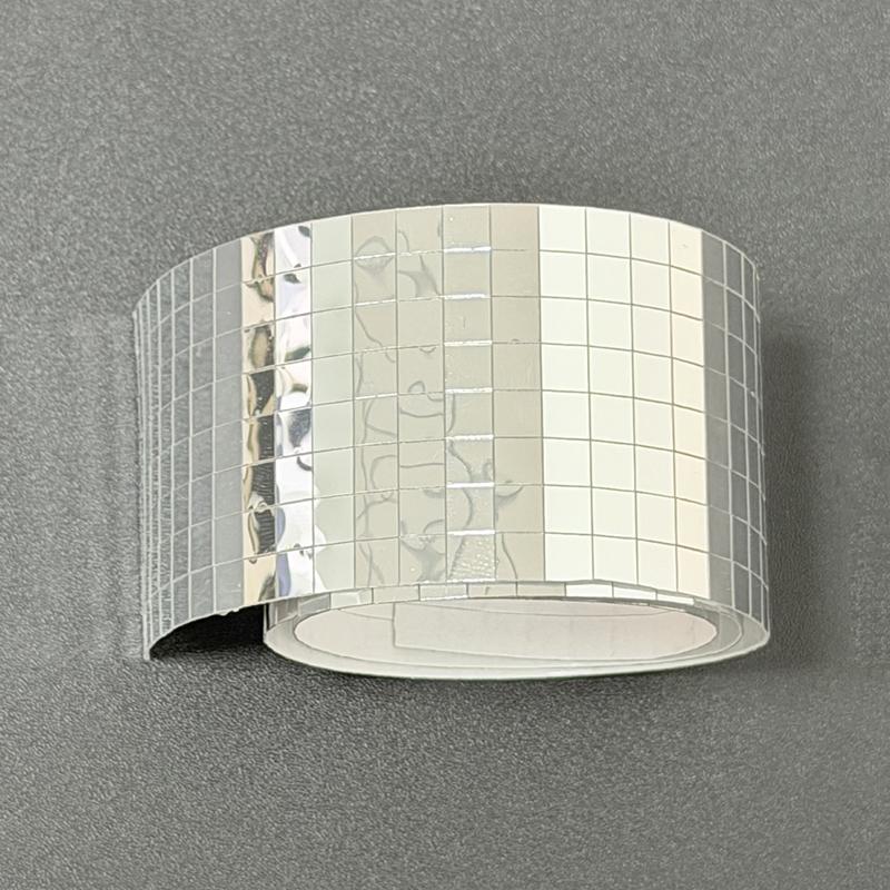 4Pcs 100cm Waterproof Self-Adhesive Mirror Stickers DIY Mosaic Glass Wall Decals for Home Gym Fitness Room Decor