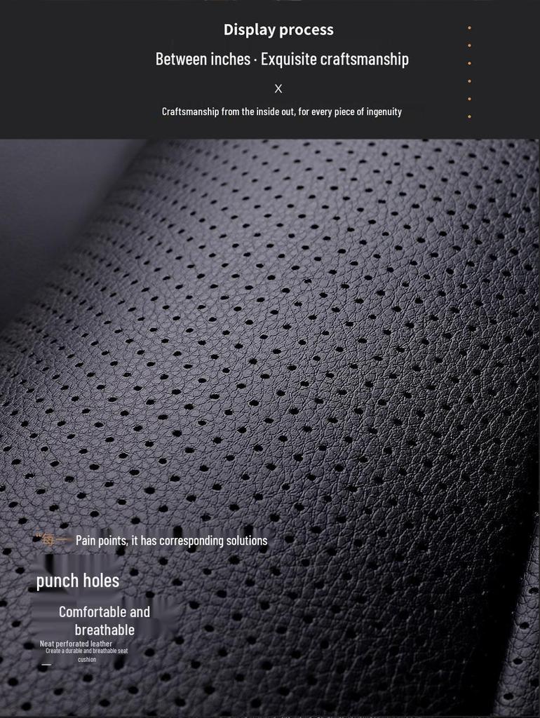 2015-2019 Dongfeng Peugeot 408 Full Coverage Leather Seat Cushion Cover