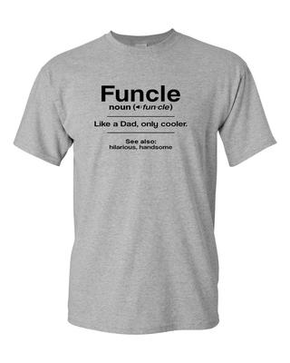 Funcle T-shirt Gift for Uncle Tees Graphic Novelty Sarcastic Funny T Shirt Unisex T-Shirt