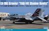 Серия самолетов ВМС США Самолет радиоэлектронной борьбы Growler Shadow Hawks Пластиковая модель Platz/Italeri 1/48 EA-18G VAQ-141 TPA-4