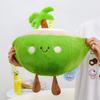 Plush Shaped Watermelon Fruit Toy Pillow Ornament For Cozy Home And Bed Decor