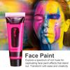 14.2ML UV Neon Face Paint Glow In The Dark Blacklight Fluorescent Water-Based Paint Washable Kids Adults Music Festivals Party Cosplay Makeup