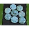15 ММ Натуральный Ларимар Пектолит Круглый Кабошон Свободный Драгоценный Камень Лот из 8 Шт. 87 Карат. А-415