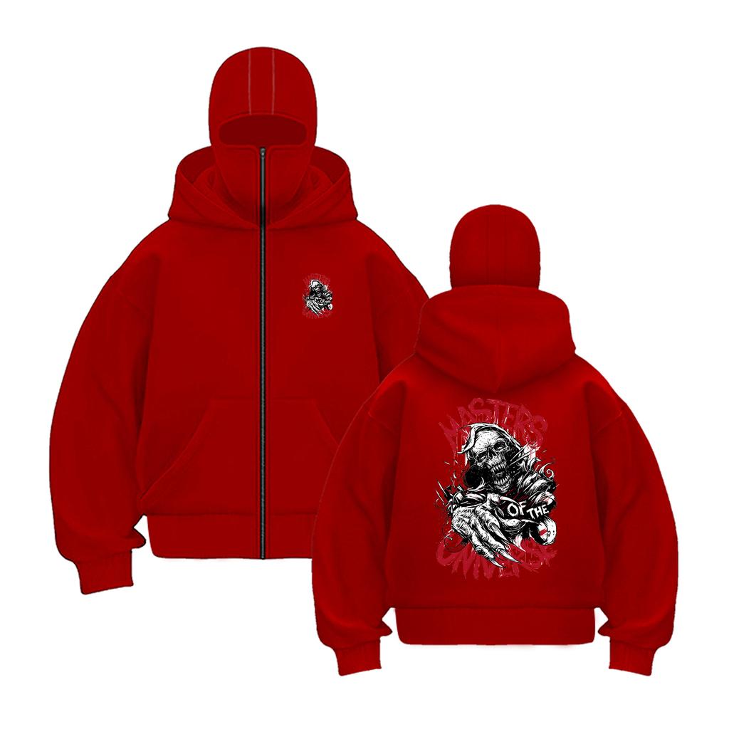 Смешная Толстовка с Принтом Masters of The Universe Skeletor He-Man She-Ra, Уличный Стиль, Повседневная, Свободный Крой, Мода Осень/Зима 2025