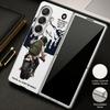 Крутой Чехол с Мото-Байкерским Принтом для Путешествий для Samsung Z Fold 8 Ultra 7 6 5 Роскошная Кожаная Накладка с Покрытием Защитная Крышка для Телефона для Galaxy Z Fold8 Fold7 Fold6