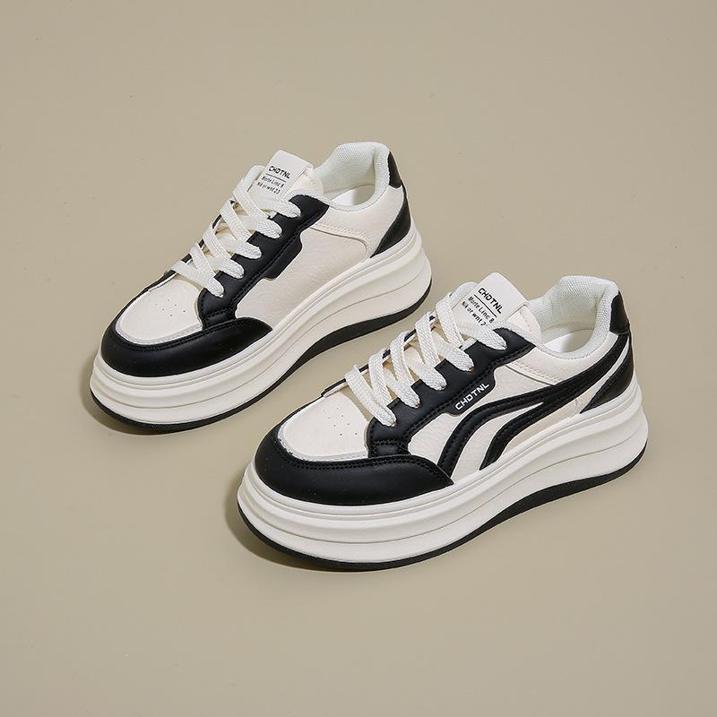 Autumn new breathable little white shoes female students platform versatile casual sports board shoes 1