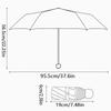 Tottenham Hotspur Pattern Printed Mini 5 Folds 8 Ribs Compact Umbrella Windproof Waterproof Lightweight Portable Folding