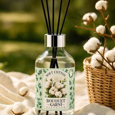 Аромадиффузор Bouquet Garni – Оригинальный аромат «Мягкий хлопок» (Свежее белье и чистое мыло)