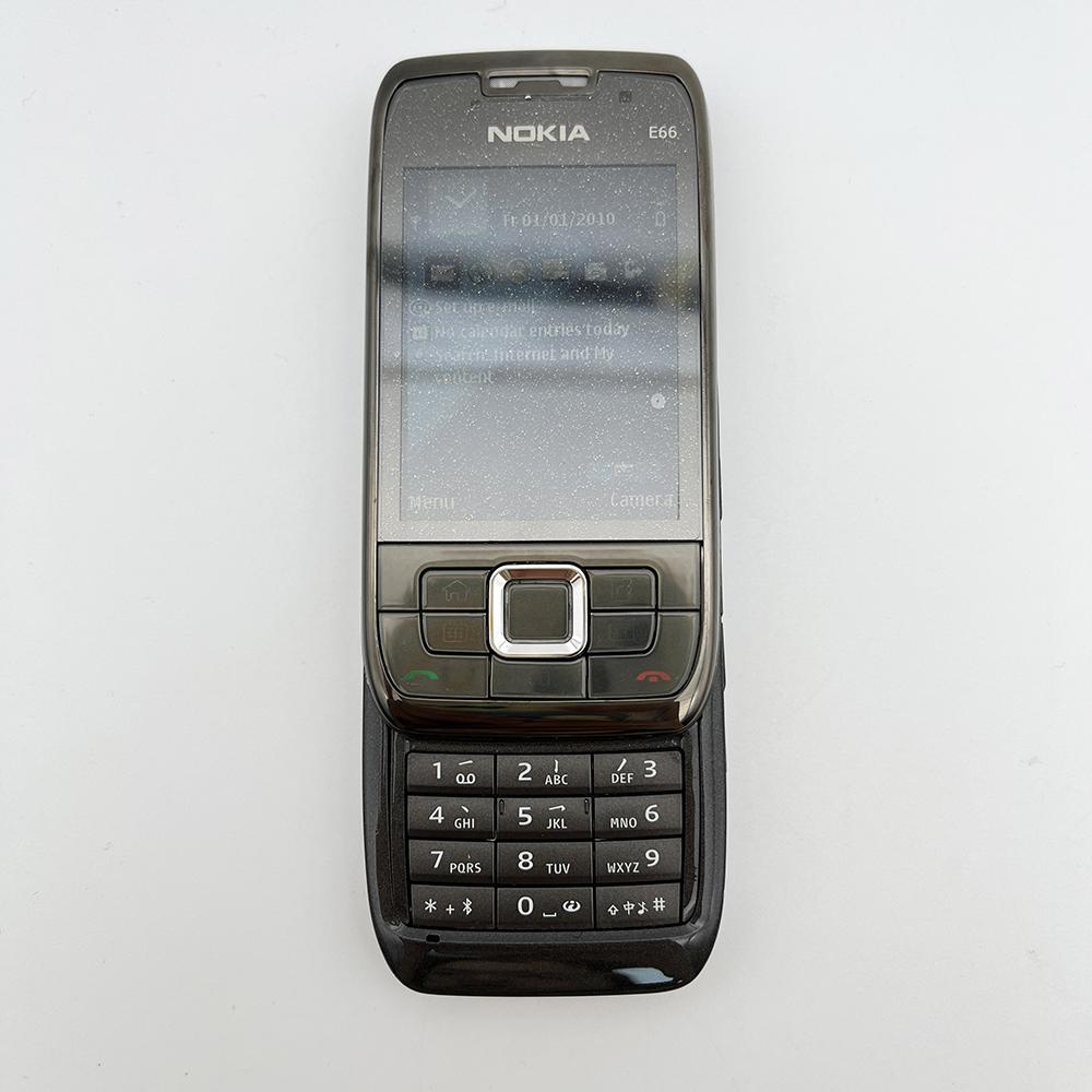 Восстановленный оригинальный мобильный телефон Nokia E66 с 1 SIM-картой