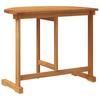 vidaXL Folding Balcony Table 90 x 60 x 72 cm Solid Acacia Wood