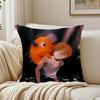 Fiery Japanese Manga CChainsaw Man Cushion Cover Pillowcase Antidustmite living Room Sofa Decor Cushion Room