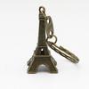 Metal Paris Eiffel Tower Pendant Keychain Keyring Keyfob Key Ring Xmas Gift KTY