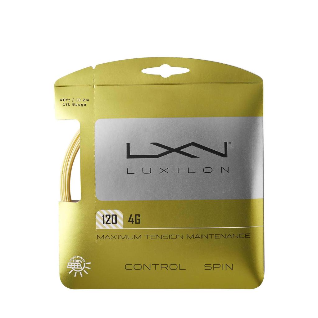 LUXILON Tennis 125g WR8313201120 String, 4G, (Single), Gold,