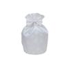 Sakura Wrapping Drawstring Urn Cover with Ribbon, 4-Inch, Perfect for Keeping Your Cremation, Pet Memorials, and Pet Loss (White)