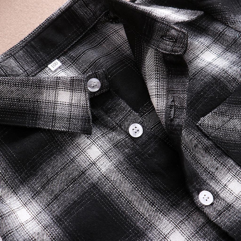 Хлопковая куртка, детские клетчатые рубашки, рубашка на пуговицах с длинными рукавами, верхняя одежда