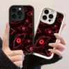Чехол JT452 Red Eyes Art Design для iPhone 17 16 15 14 13 Pro Max, Samsung S26 S25 Ultra A17 A07 A56 A16, Xiaomi 15T, Redmi 15c 14C 13C, Note 11 12.