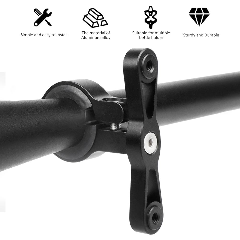 Алюминиевый сплав Велосипедный держатель для бутылки Переходное сиденье Велосипедный держатель для стакана с водой Регулируемый