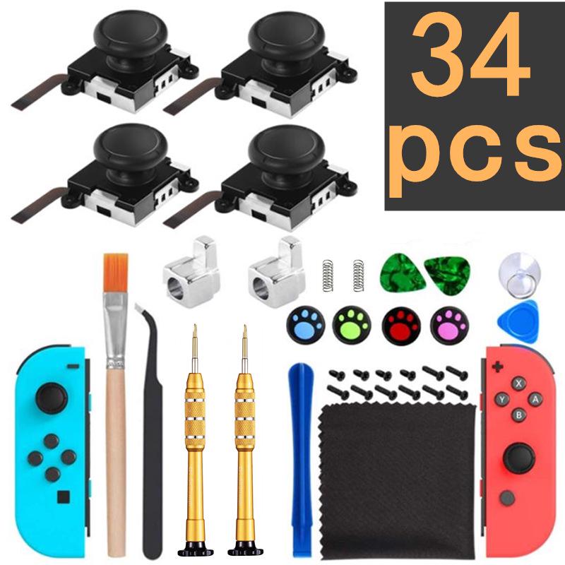 Набор отверток для ремонта джойстика Nintendo Switch 3D Joy-Con для левой и правой ручки