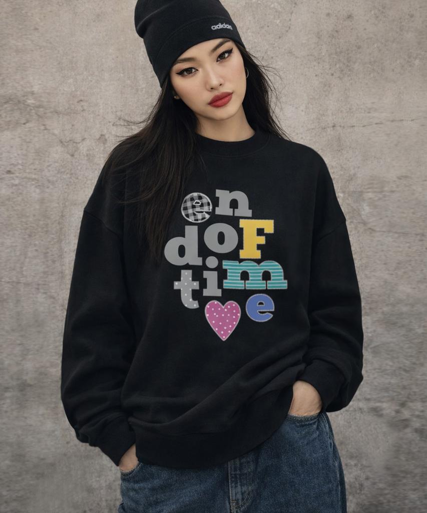 GRAVER [Unisex] End Of Time Sweatshirt_3Color
