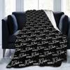 B.C.Rich Guitar Logo  Blankets Flannel Sofa Throw Blanket Multi-function for Home Bedroom Travel Throws Bedspread Quilt