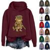 Women's Fashion Daily Versatile Casual Sweatshirts Long Sleeve Hooded Top Sweatshirts