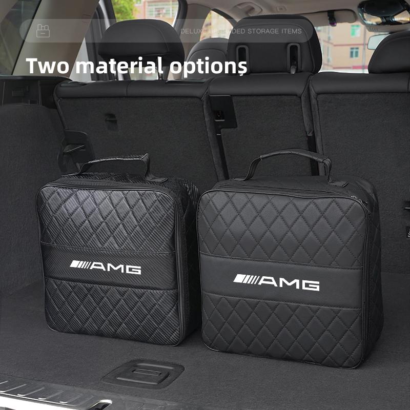 MITV3 Car NEV Charging Gun Storage Bag EV Organizer Box For Mercedes Benz AMG W203 W205 W206 W211 W220 W212 W201 W210 W108 W168 W214