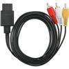 AV Cable - Nintendo - N64/GameCube - 1.83 M - Wired - Black