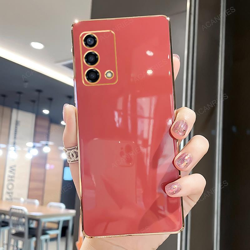 A9 A5 2020 роскошный модный чехол-держатель с покрытием для Oppo A54 A74 A16 A57 A53 A52 A54s A93 A17 4g 5g подставка силиконовая задняя крышка