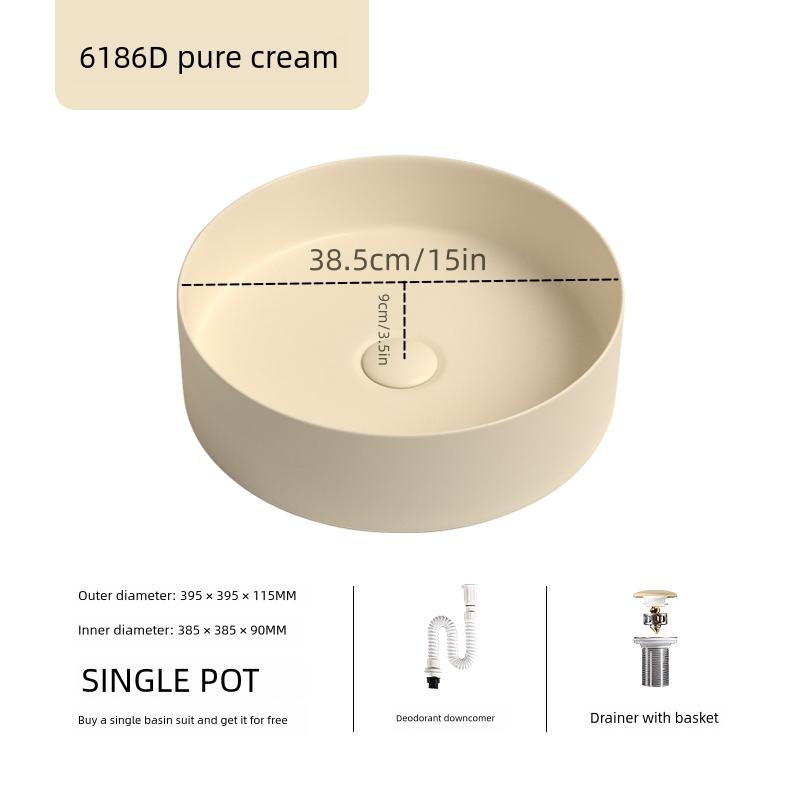 Керамическая современная настольная раковина, раковина для туалетного столика в ванной комнате, бытовая раковина для мытья рук для отеля, балкона и туалета, раковина для мытья