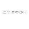 DFW5  3D Chrome Glossy Black ABS CT200h HYBRID Emblem for LEXUS Car Trunk Trunk Rear Logo Sticker