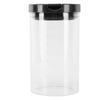 Glass Jar with Lids Scale Line Food Storage Containers for Kitchen Household of Dry Goods800ml