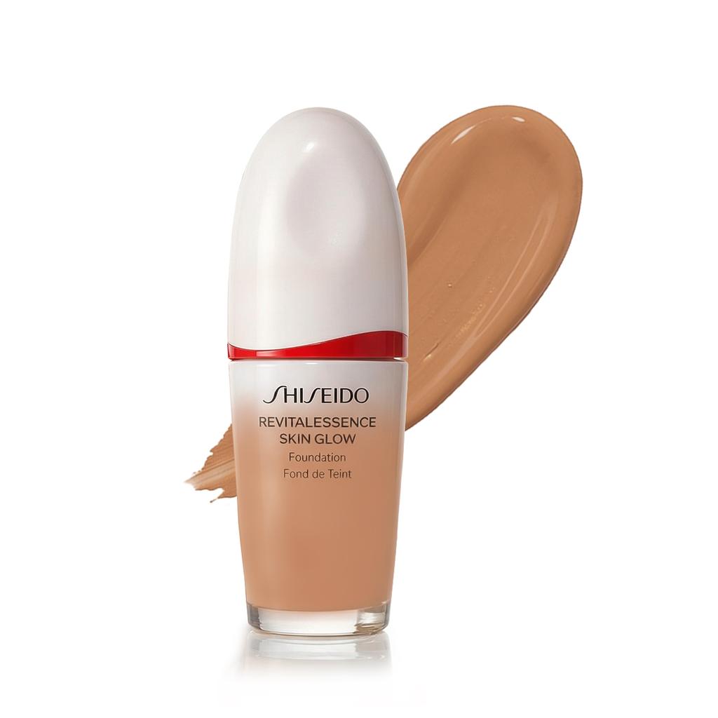 Shiseido, Revitalessence Skin Glow, Liquid Foundation, 410, Sunstone, SPF 30, 30 ml