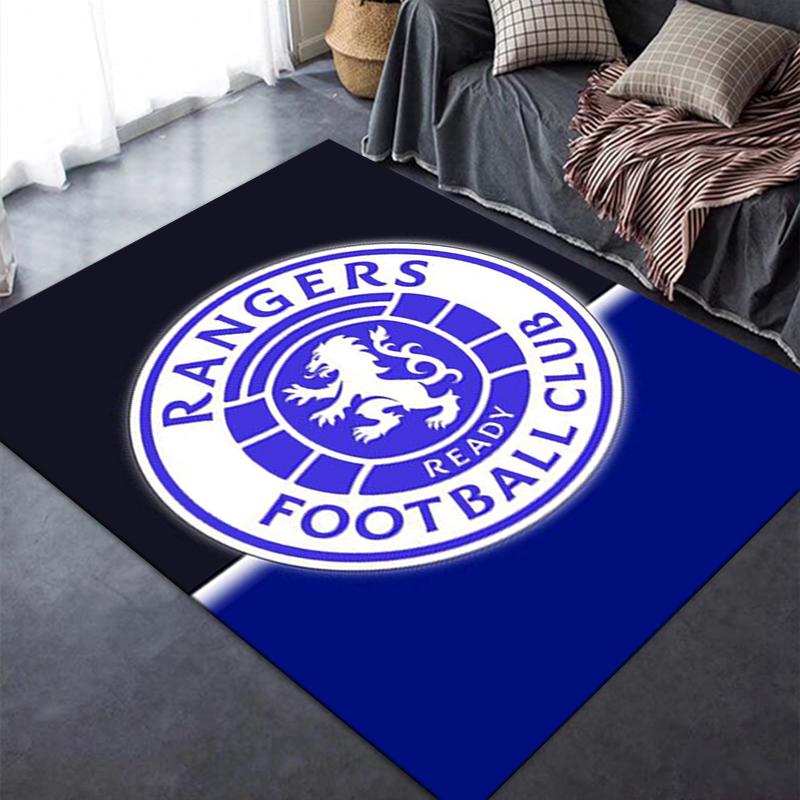 2025 New Rangers F.C Carpet Rug for Living Room Bedroom Home Sofa Decoration,Kids play Non-slip Floor Mat126