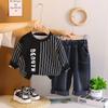 Kids Casual Long-Sleeve Set, Comfortable Daily Wear Outfits