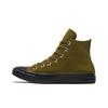 Chuck Taylor All Star Ретро Повседневные Высокие Кеды из Канваса Унисекс Оливково-зеленый 168705C