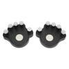 2PCS Piano Finger Exerciser Silicone Hand Grip Trainer Ergonomic Tension Strengthener