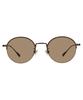 [Zoff] Овальные солнцезащитные очки UNITED ARROWS (Коричневый, ZO253G0344E1)  United Arrows Титановый Металл Легкий Цветные Линзы Полуободковые Защита от УФ