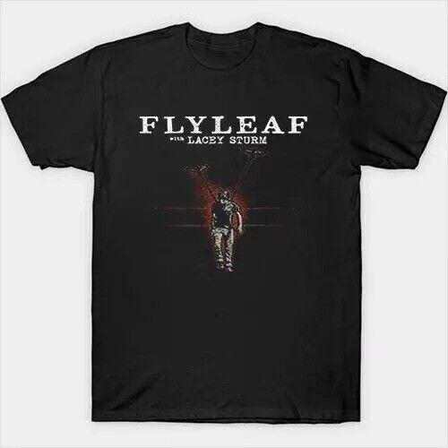 Редкая Хлопковая Мужская Футболка Группы Flyleaf S-5XL Подарок для Фаната BL947 Унисекс Футболка