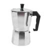 300ml 10oz 6 Cup Moka Pot Aluminum Alloy Moka Coffee Pot Portable Coffee Maker for Home Outdoor Cafe