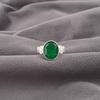 Beautiful Green Onyx Gemstone 925 Sterling Silver Jewelry Handmade Ring For Gift RR-66-5
