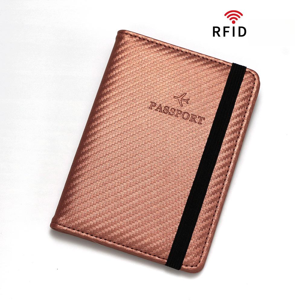 RFID Blocking Anti-Demagnetization Travel Organizer Card Holder, Passport Wallet, Card Case, Coin Purse