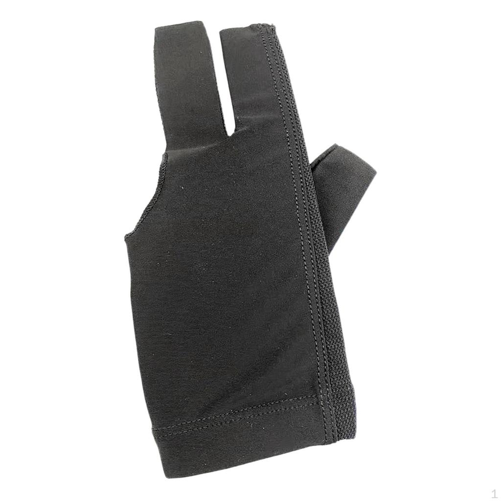 3 пальца бильярдные перчатки эластичный противоскользящий кий для снукера для практики игры