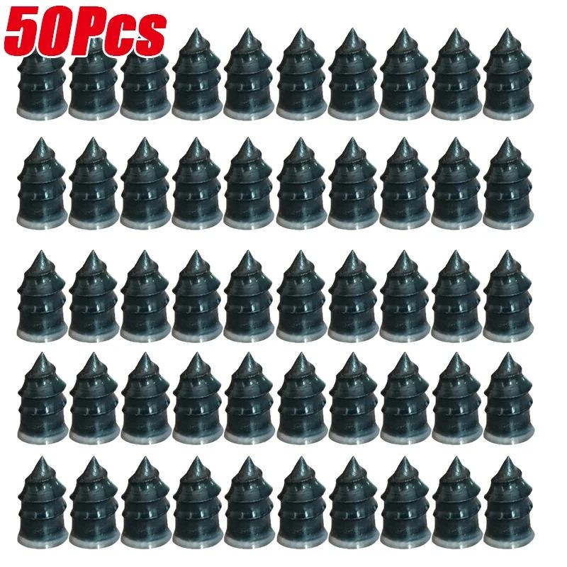 100 шт. Гвозди для ремонта вакуумных шин автомобиля, мотоцикла, грузовика, автомобиля, скутера, велосипеда, универсальные, металлические аксессуары для ремонта проколов шин