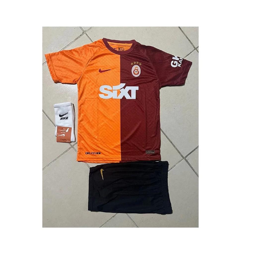 Желто-красный детский футбольный трикотаж Fan Fan, 2 шт.