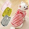 Одежда для домашних животных Осенняя и зимняя одежда для лысых кошек Мягкая собака Золотистый ретривер Товары для кошек Полосатый корги доу Короткие ноги