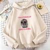 Funny I Am Literally Just A Girl Sad Hamster Hoodies Spring Autumn Winter Casual Hoodies Sweatshirts Men Women Cute Clothes