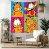 Garfield S Adventures Wall Decor Tapestry Art For Pet Memorial Birthdaywedding Party Backdrop Family Gift