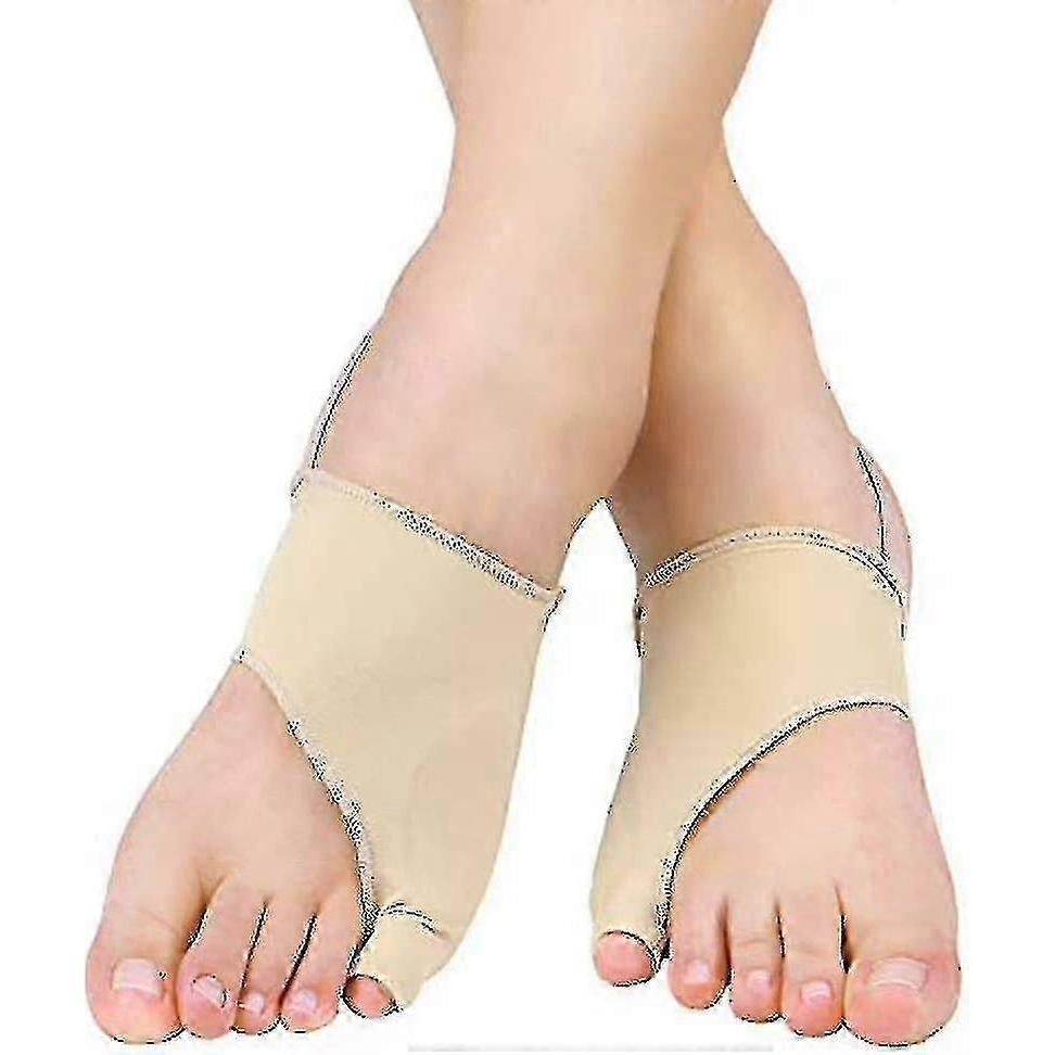 Tailors Bunion Corrector Pinky Toe Pain Relief Pad Soft Silicone Gel Bunion Pads With Anti-slip Strap, Little Toe Cushions Spacer Guard Bunionette Cor