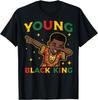 Black History Young King Dab African American Boys Kids T-Shirt UNISEX S-3XL