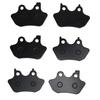 6pcs Front Rear Brake Pads Set Excellent Braking Performance FA400 44082 00D for Fatboy Firefighter